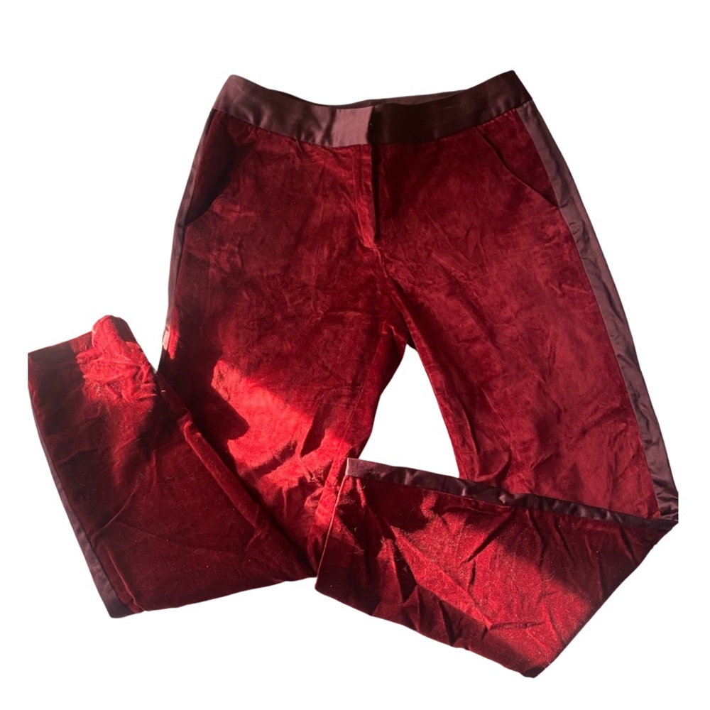 Altuzarra x Target Velvet red Pants